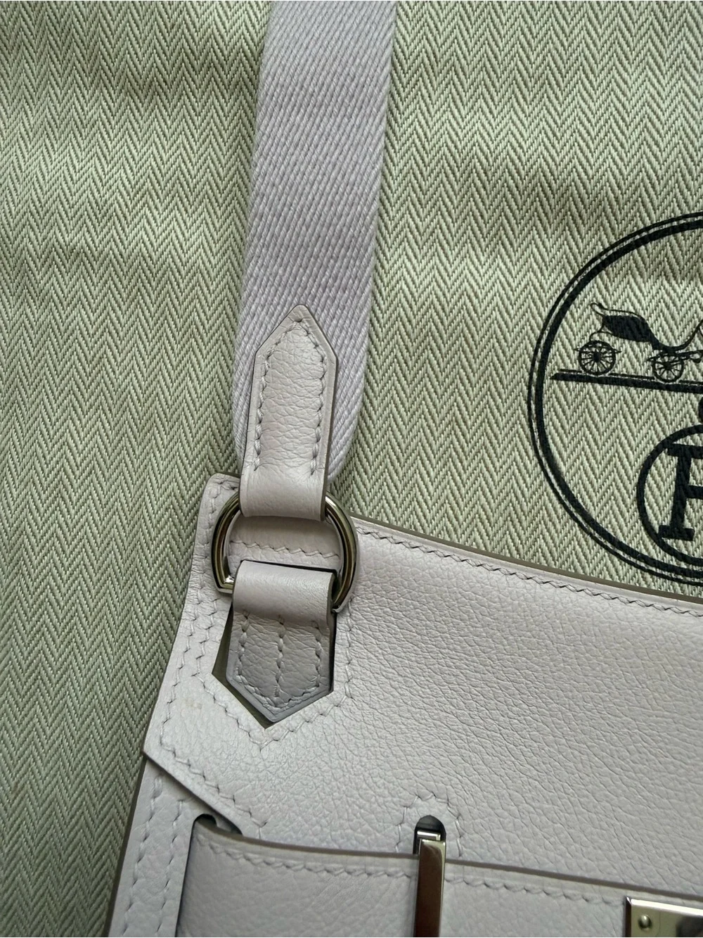 Hermes Mini Jypsiere Evercolor Mauve